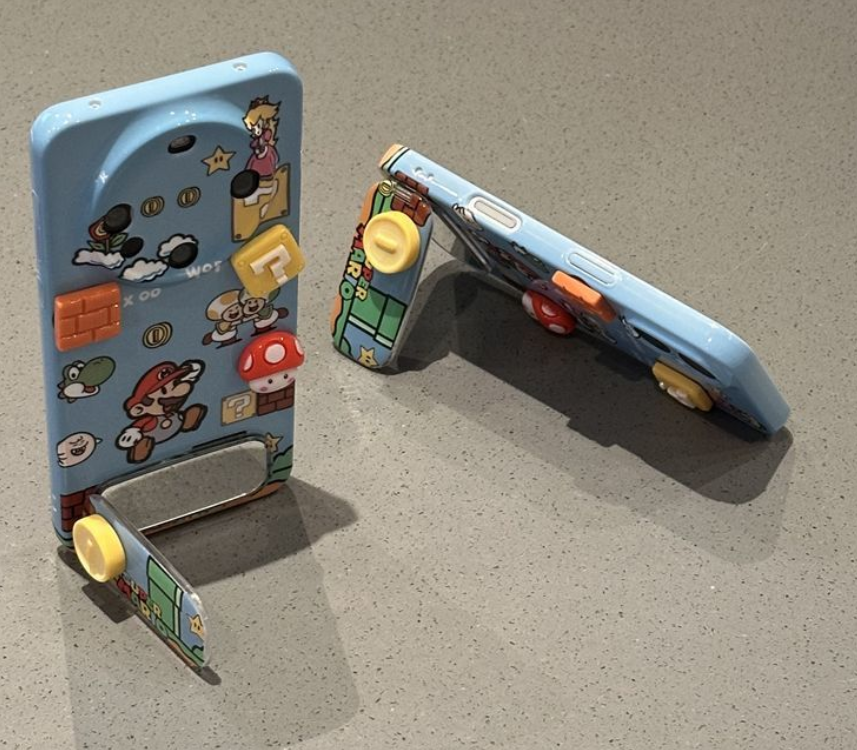 Mario phone case with stand