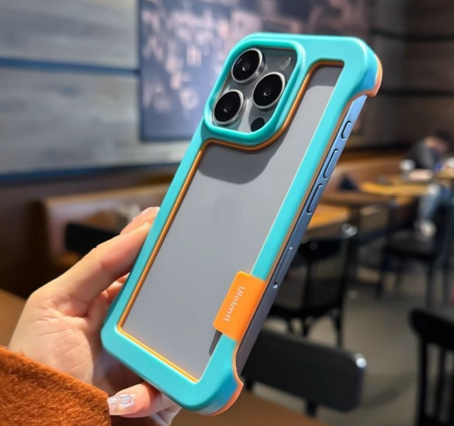 Apple phone borderless heat dissipation protective case