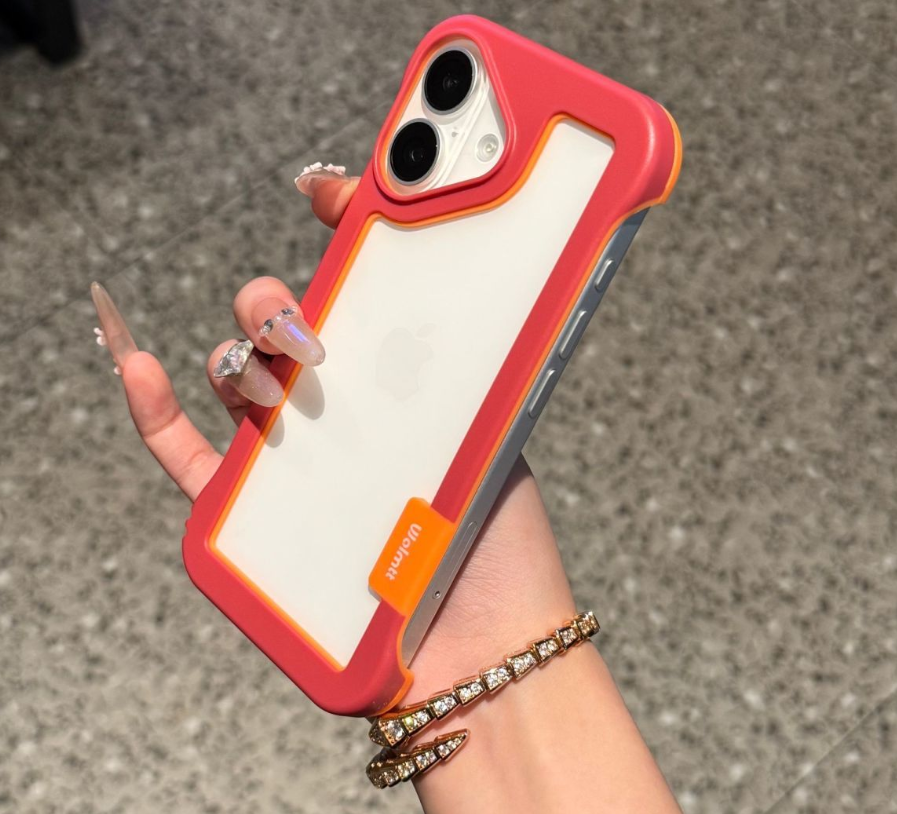 Apple phone borderless heat dissipation protective case