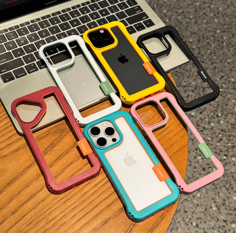 Apple phone borderless heat dissipation protective case