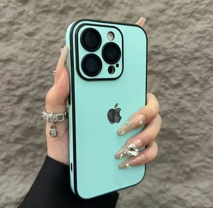 Color pixel style phone case