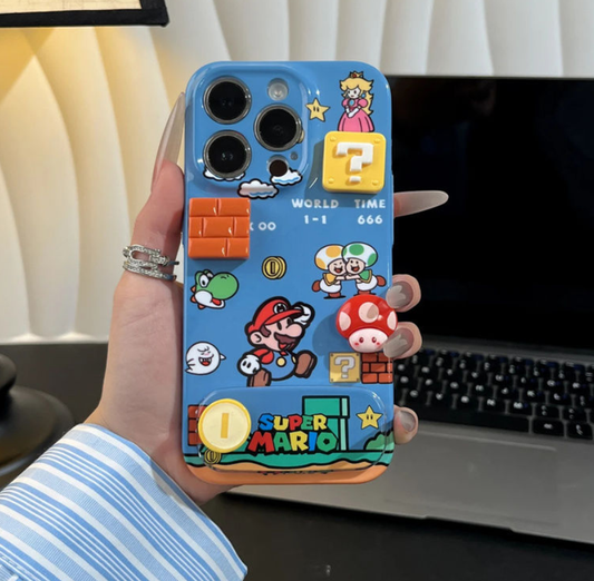 Mario phone case with stand