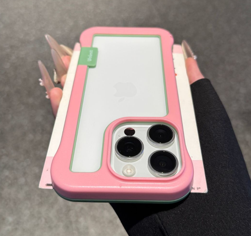 Apple phone borderless heat dissipation protective case